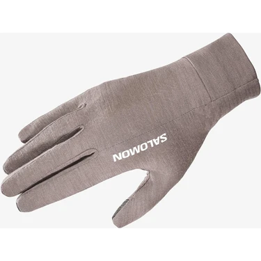 Salomon Merıno Gloves Unisex Eldiven Iron