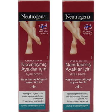 Neutrogena Norveç Formülü Onarıcı Bakım Nasırlaşmış Ayaklar İçin Ayak Kremi 50 ml