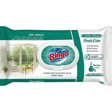 Bingo Yüzey Temizleme Havlusu Sevilen Kokular Ferah Evim