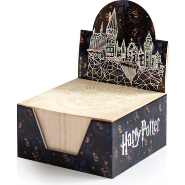 Bakgelal Lisanslı Harry Potter Hogwarts Küp Notluk – Silver, Gold & Hogwarts Express -
