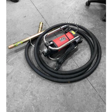 Vibroflex Beton Vibratörü Omuz Tipi 3hp , 6 Metre Hortum Dahil
