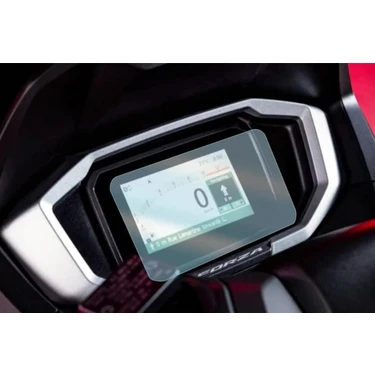 Mobilite Honda Forza 250 2024 2025 Model Makyajlı Kasa 5 Inç Dijital Gösterge Uyumlu 9H Nano Ekran