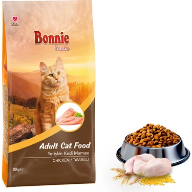 Bonnie Tavuklu Yetişkin Kedi Maması 10