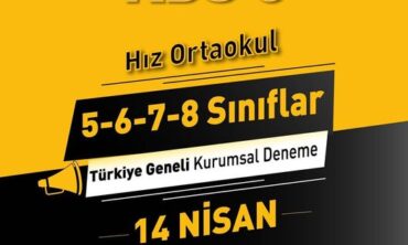 Hız Ortaokul 5-6-7-8 Sınıflar Türkiye Geneli Kurumsal Deneme Sınavı